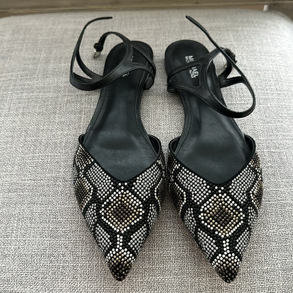 Michael Michael Kors strap Ciara Flats- size 9.5 - Picture 3 of 17